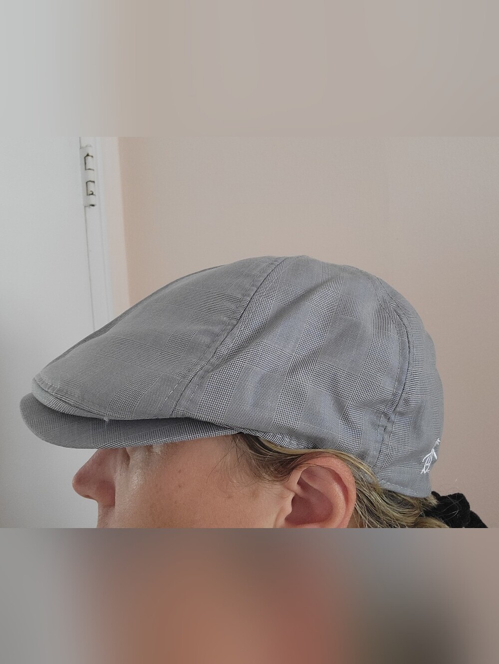 Men's Classic Gray Ivy Cap - Lightweight Flat Hat